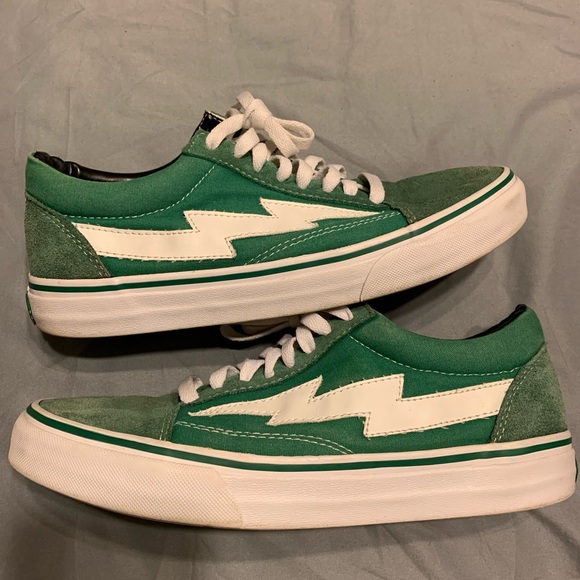 Size 8 Revenge Storm Sneakers - Green - Picture 2 of 6